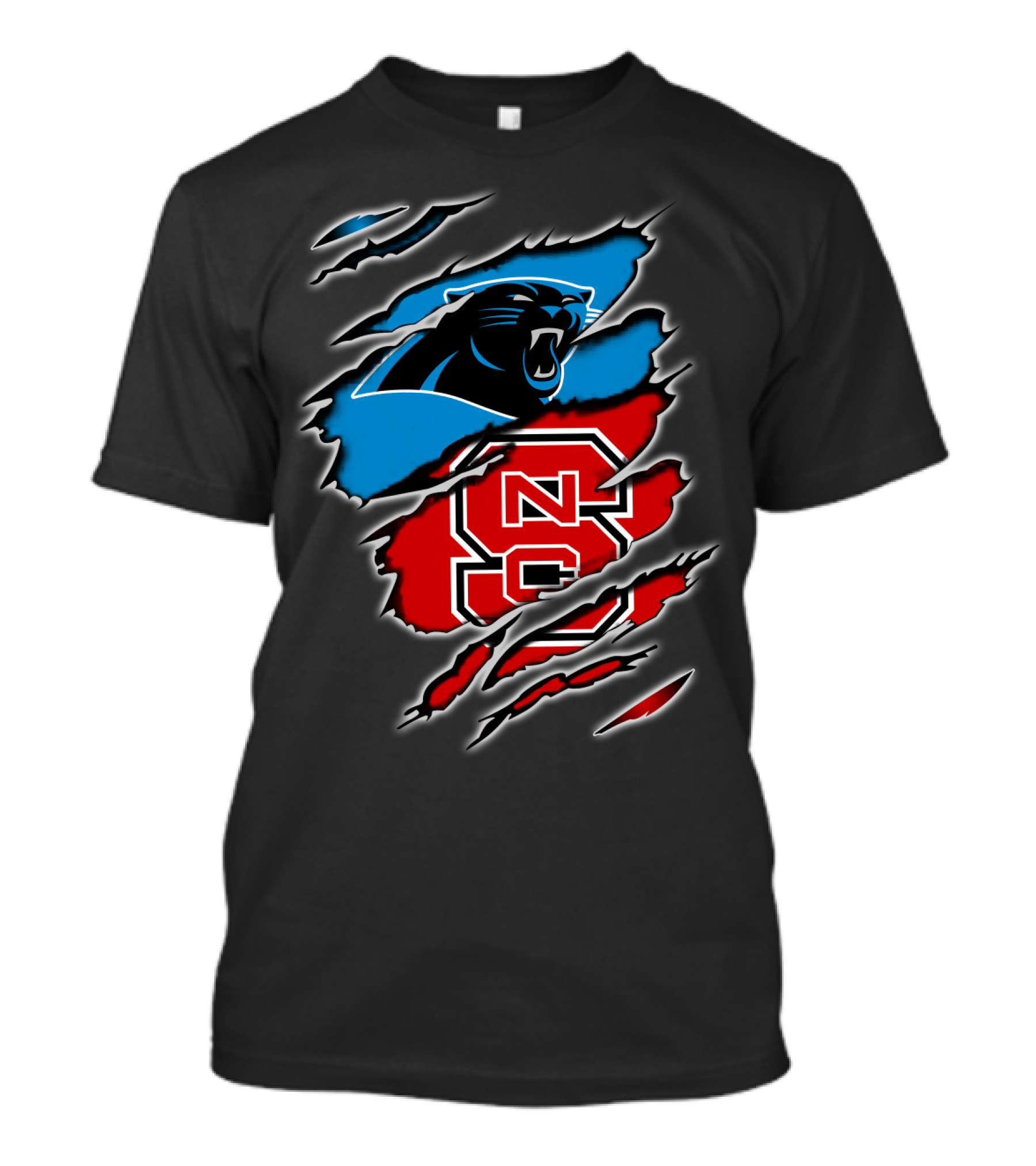 Carolina Panthers NFL NC State Wolfpack Integrated T-Shirt