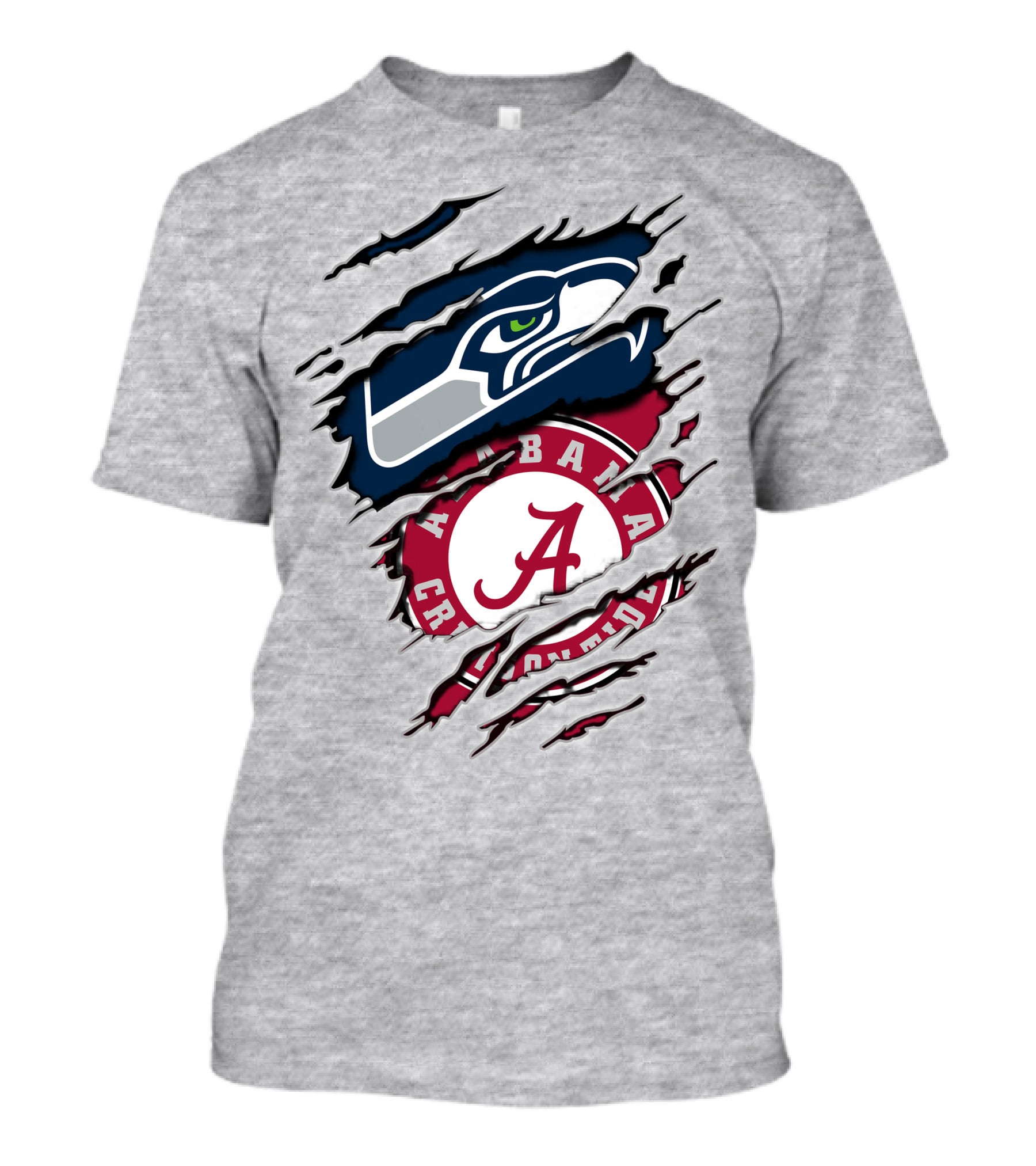 Seahawks Alabama Crimson Tide Fan Alliance T-Shirt