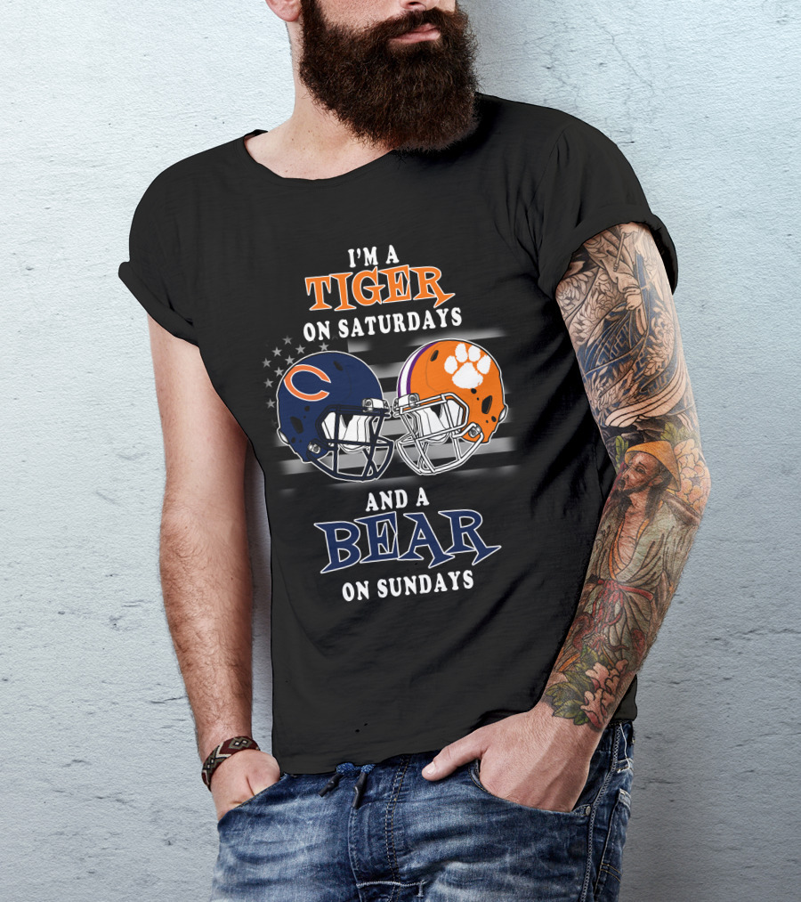 I'm A Tiger On Saturdays And A Bear On Sundays T-Shirt