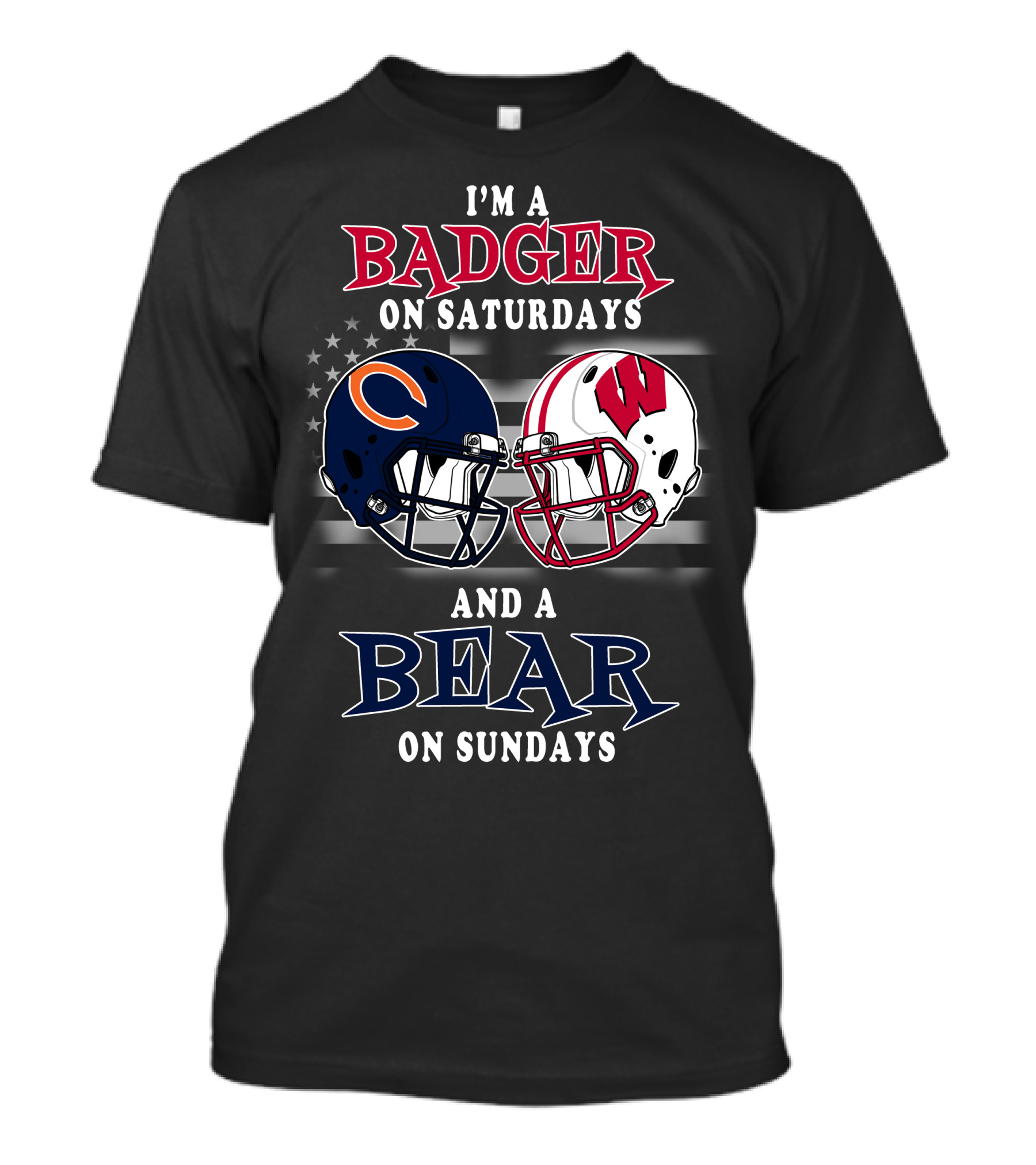 I'm A Badger On Saturdays And A Bear On Sundays T-Shirt