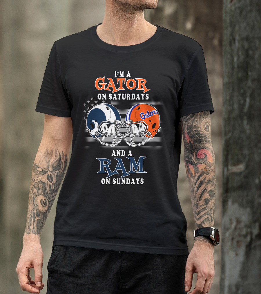 I'm A Gator On Saturdays And A Ram On Sundays T-Shirt