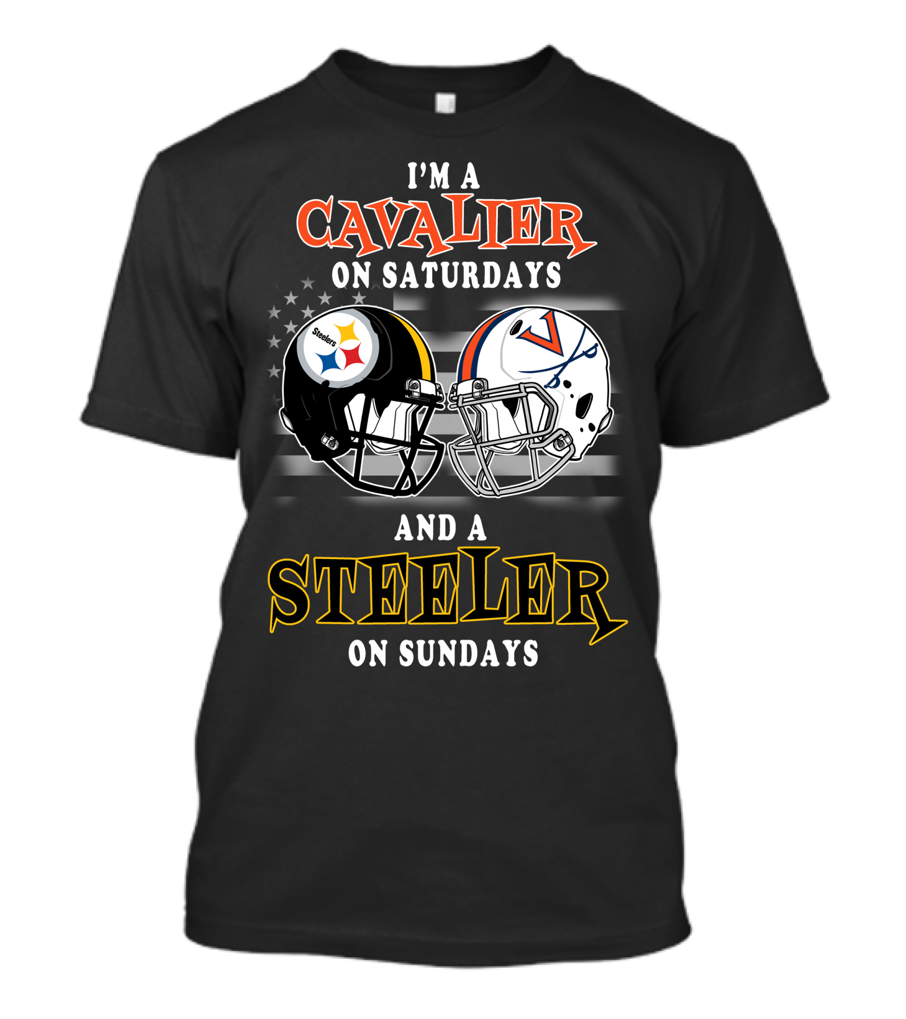 I'm A Cavalier On Saturdays And A Steeler On Sundays T-Shirt