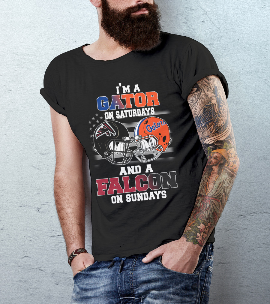 I'm A Gator On Saturdays And A Falcon On Sundays T-Shirt