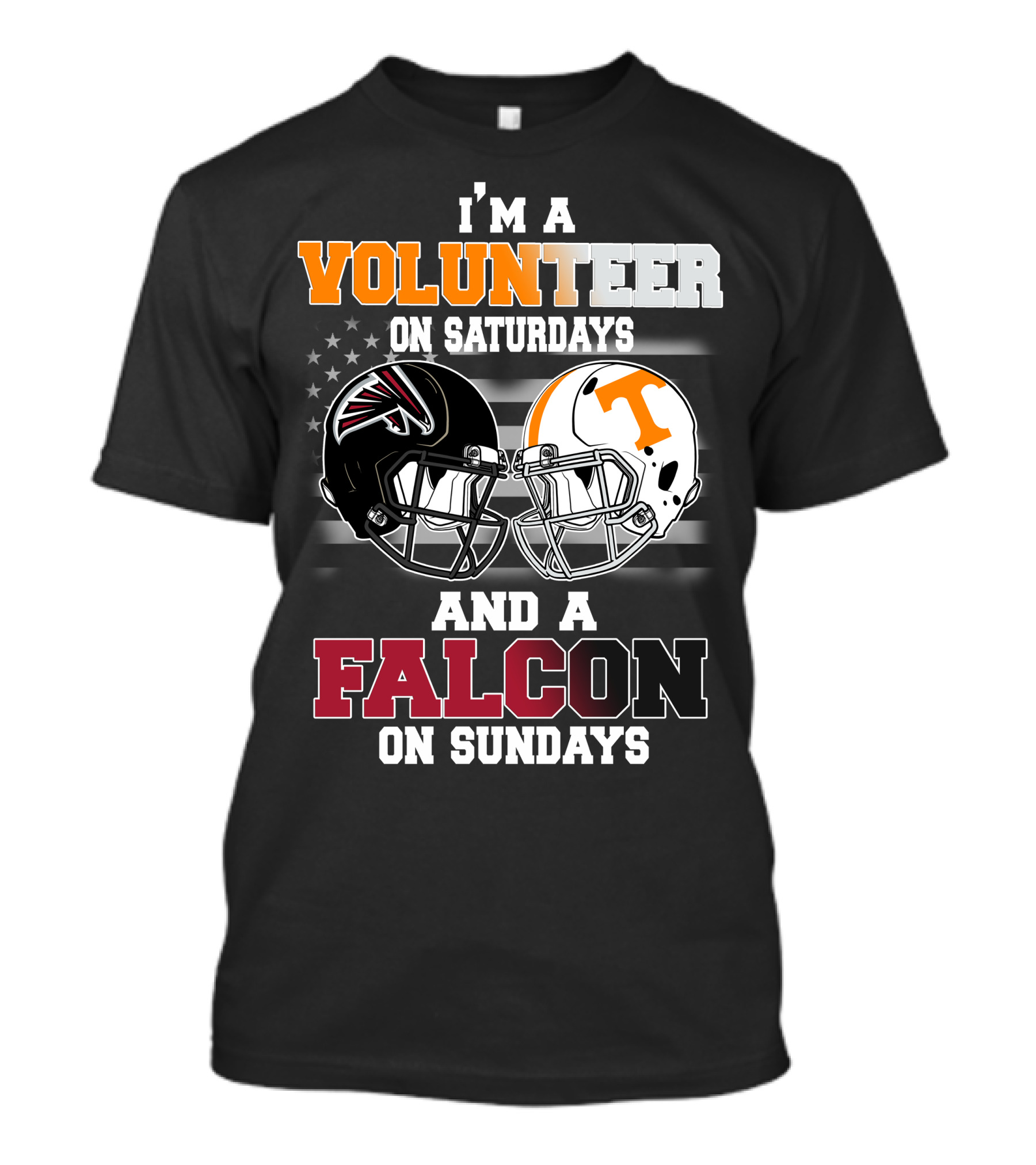 I'm A Volunteer On Saturdays And A Falcon On Sundays T-Shirt