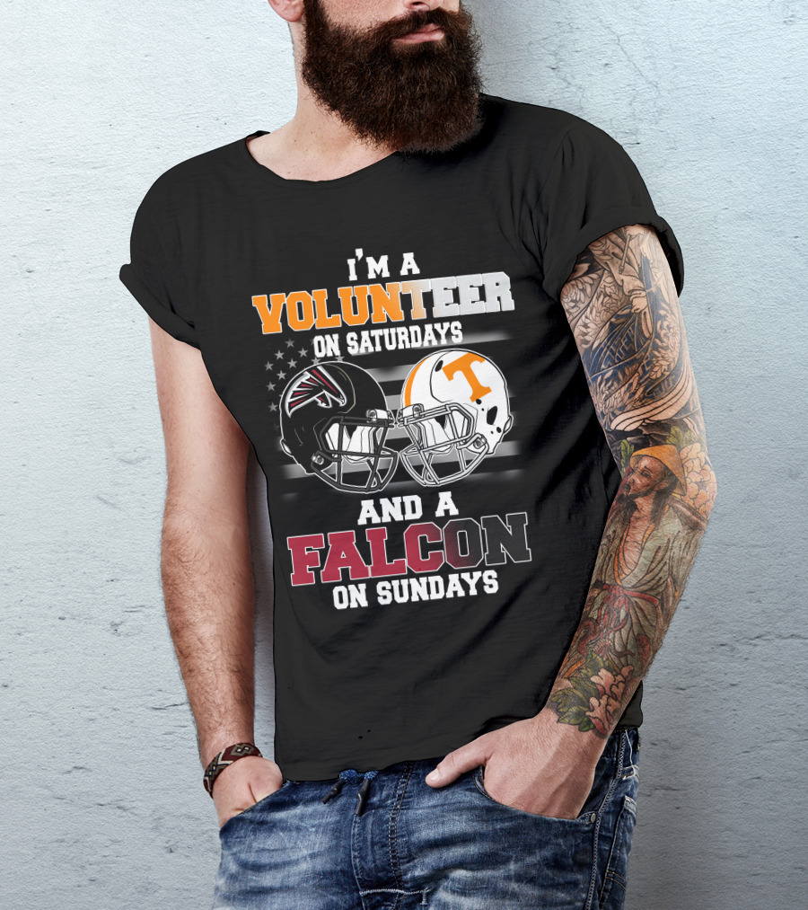 I'm A Volunteer On Saturdays And A Falcon On Sundays T-Shirt