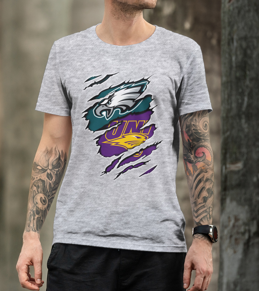 Philadelphia Eagles UNI Panthers Claw Marks T-Shirt