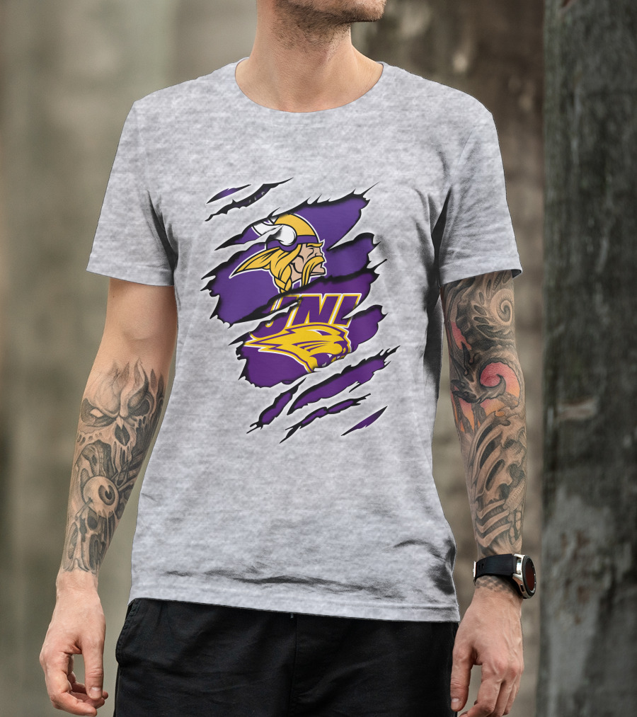 Vikings UNI Panthers Ripped Claw T-Shirt