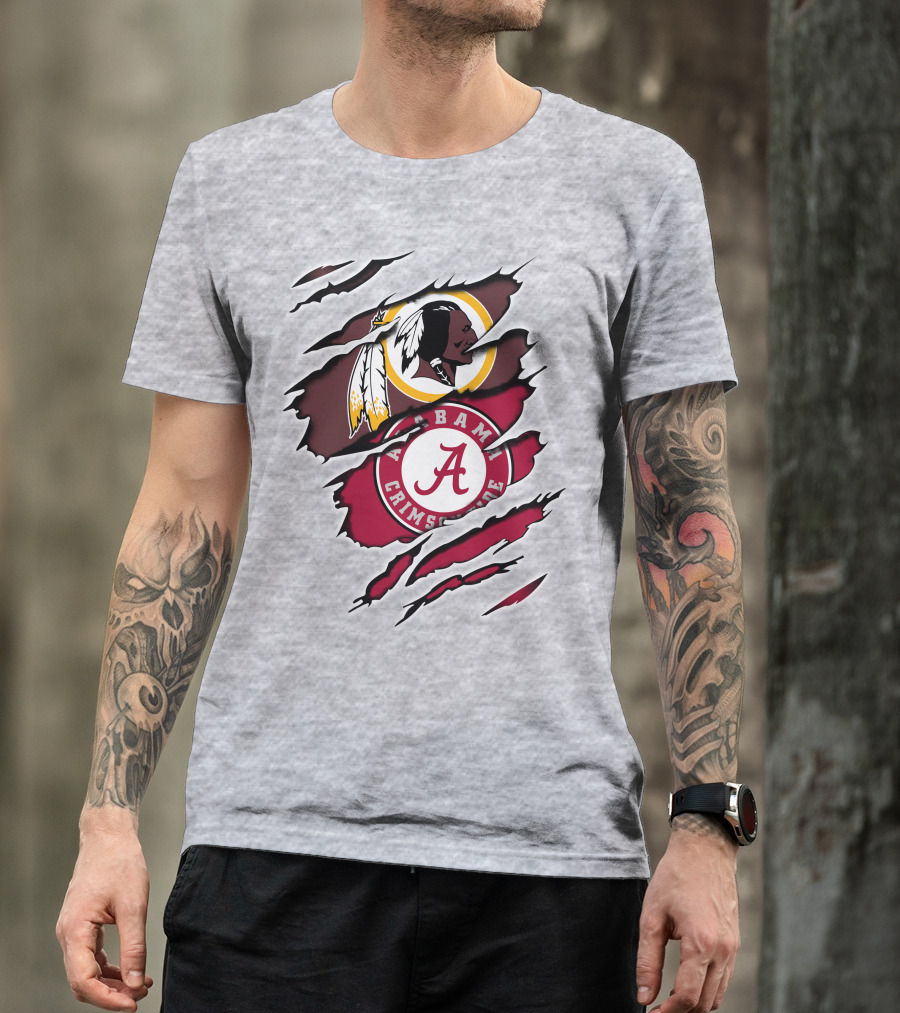 Washington Redskins Alabama Crimson Tide T-Shirt