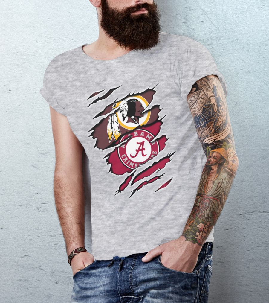 Washington Redskins Alabama Crimson Tide T-Shirt