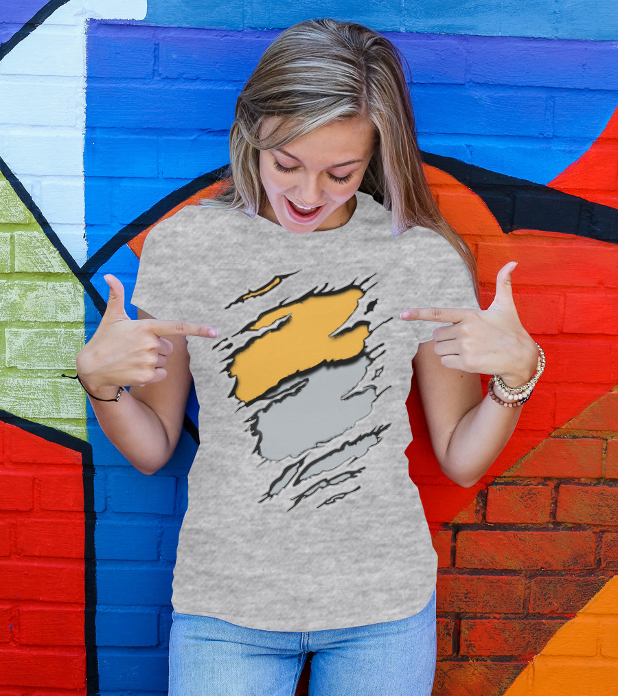 Ath Rai Tiger Claw Abstract T-Shirt