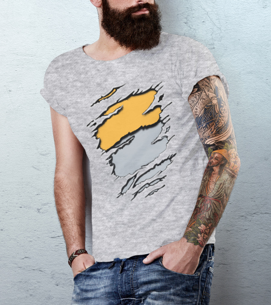 Ath Rai Tiger Claw Abstract T-Shirt