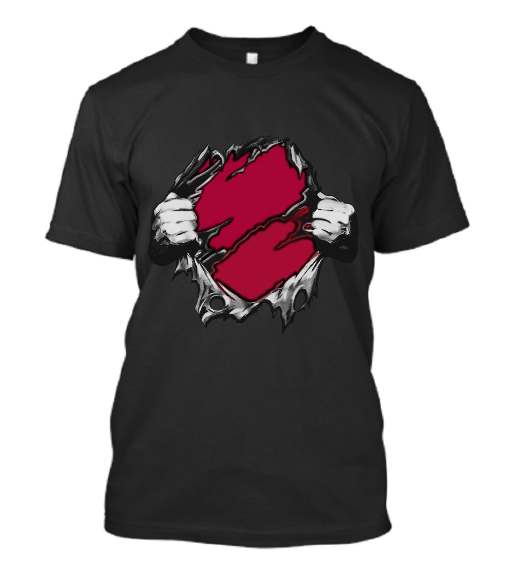 Bama Florida Crimson Rip T-Shirt