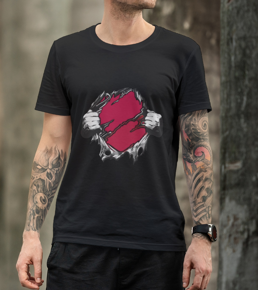 Bama Florida Crimson Rip T-Shirt