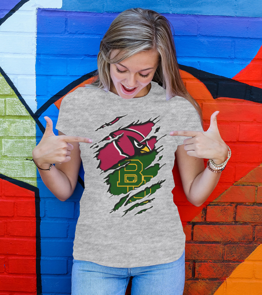 Arizona Cardinals Baylor Bears Blend T-Shirt