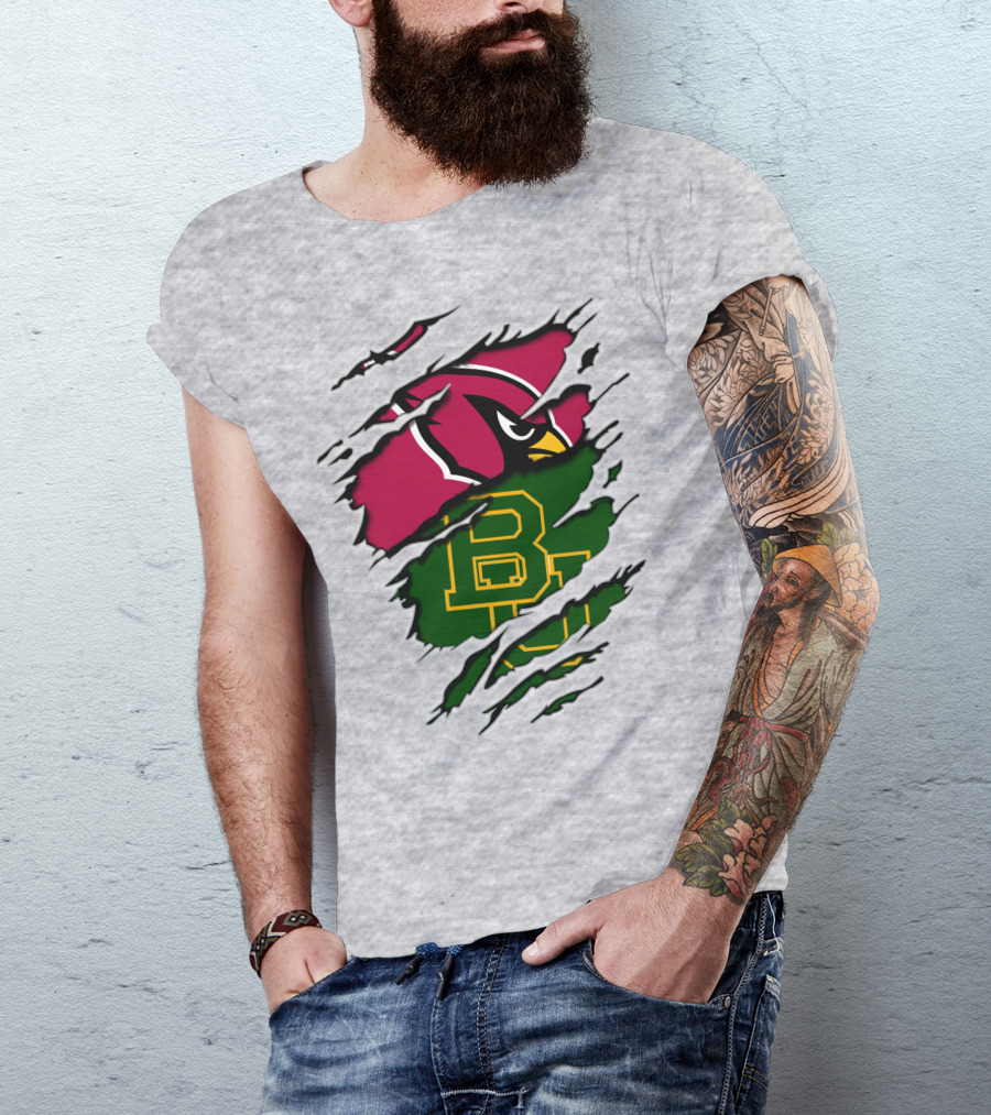 Arizona Cardinals Baylor Bears Blend T-Shirt