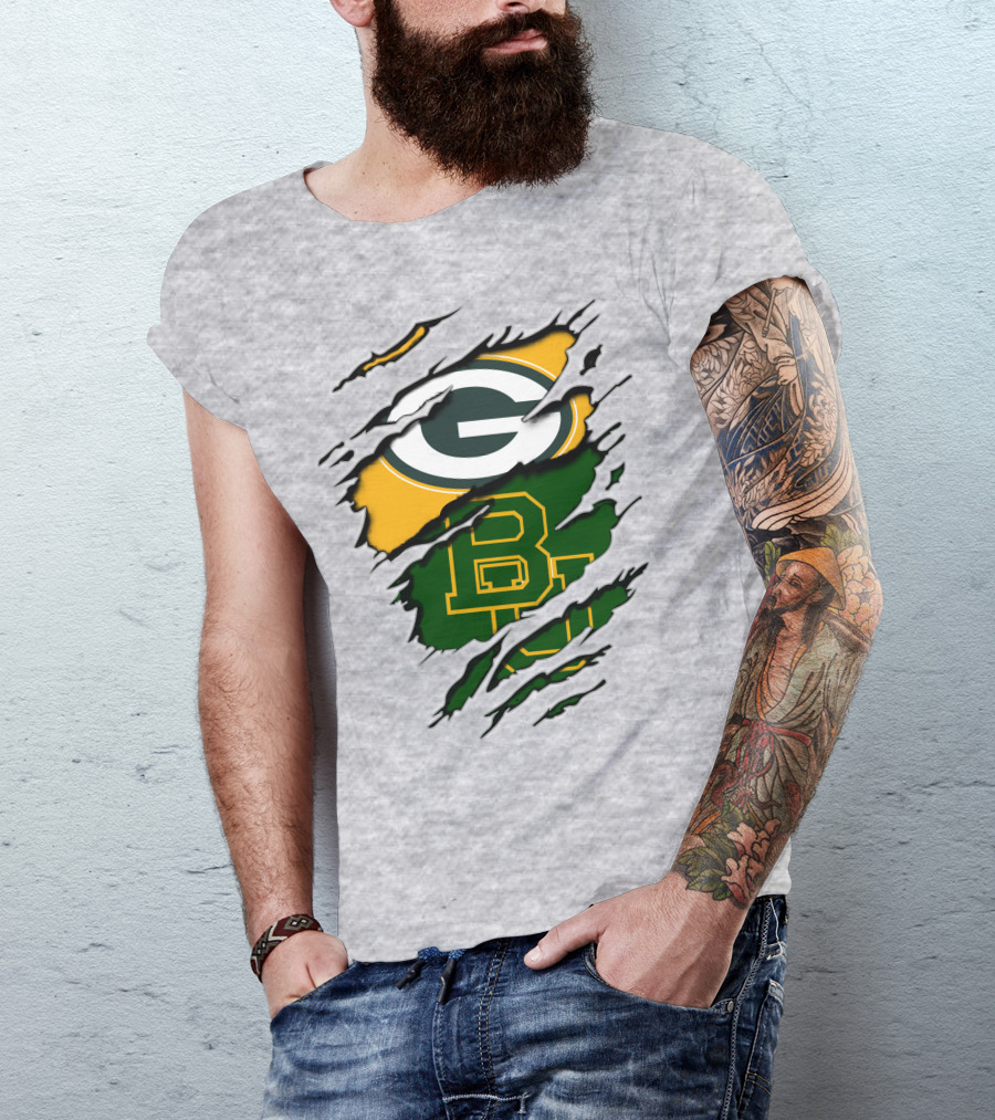 Green Bay Packers Baylor Bears T-Shirt
