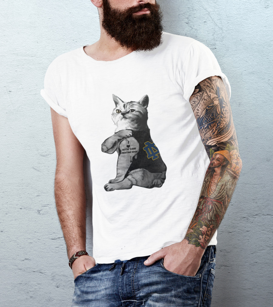 Notre Dame Fighting Irish Cat Nd T-Shirt