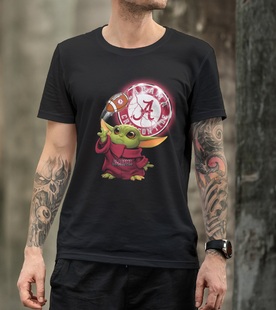 Alabama Crimson Tide Baby Alien Football Magic T-Shirt