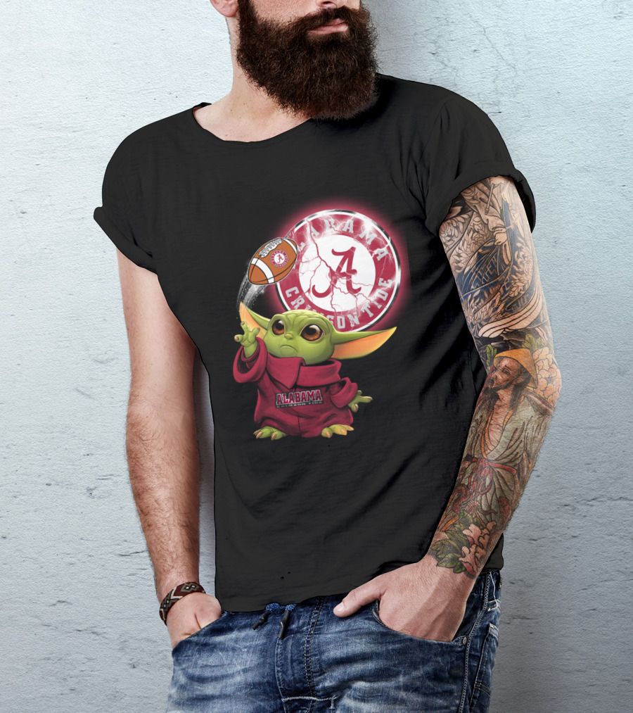 Alabama Crimson Tide Baby Alien Football Magic T-Shirt