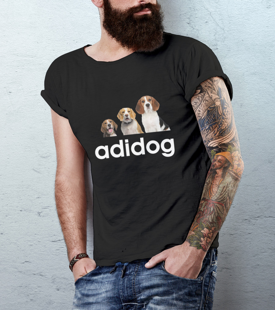 Chtdad1001 Adidog Beagle Trio T-Shirt