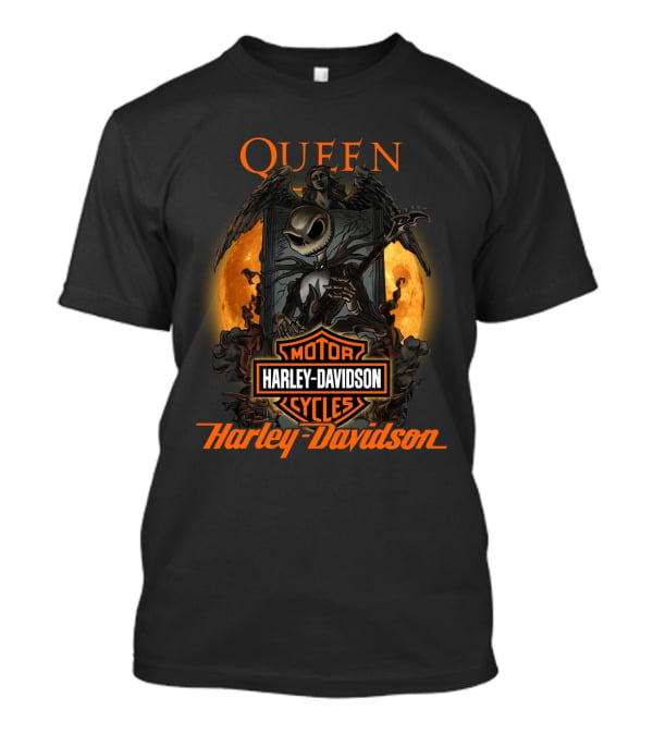 Queen Harley Davidson Motorcycles 1212 T-Shirt