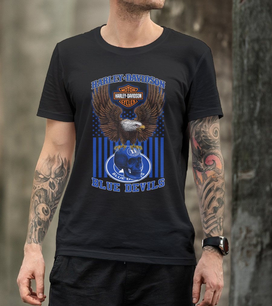 Harley Davidson Motorcycles Blue Devils Hd 04.21 T-Shirt