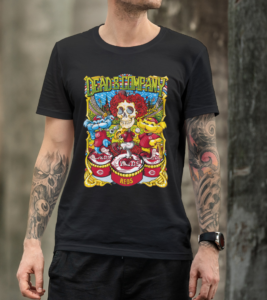 Dead & Company Reds Mlb 61 T-Shirt