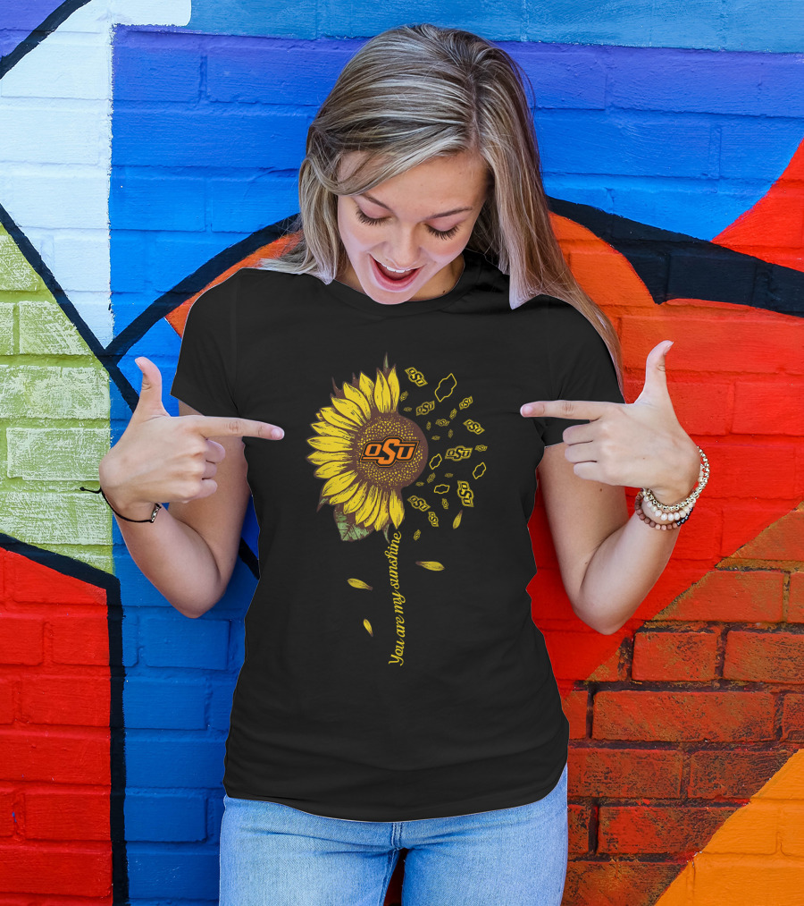 Osu You Are My Sunshine Sunflower T-Shirt