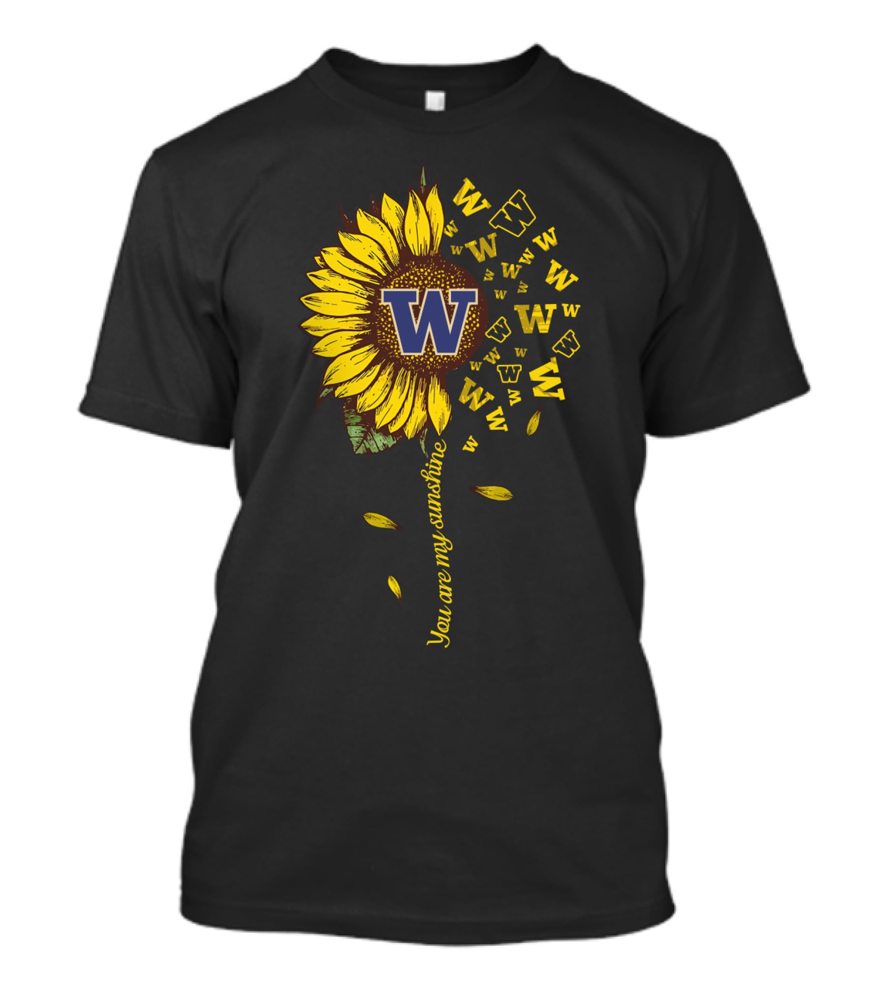You Are My Sunshine W Sunflower Ncaa2 Tvl T-Shirt