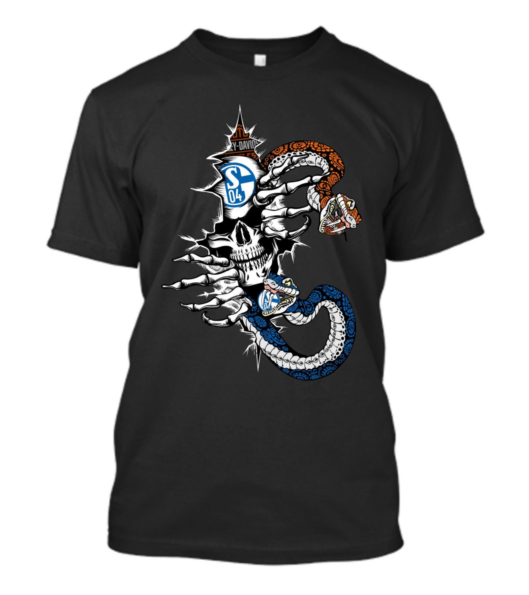 Skull Serpent Schalke T-Shirt