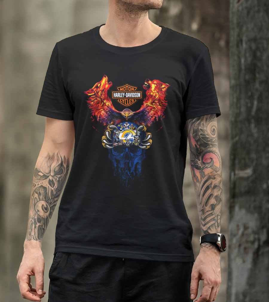 Harley Davidson Motor Cycles 121 Lar 75 T-Shirt
