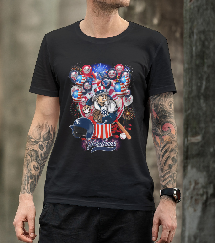 Yankees Fireworks Celebration Mlb 137 Tvl T-Shirt