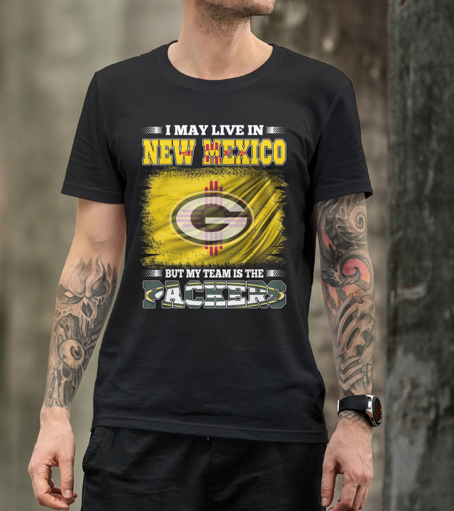 New Mexico Resident Proud Green Bay Packers Fan T-Shirt