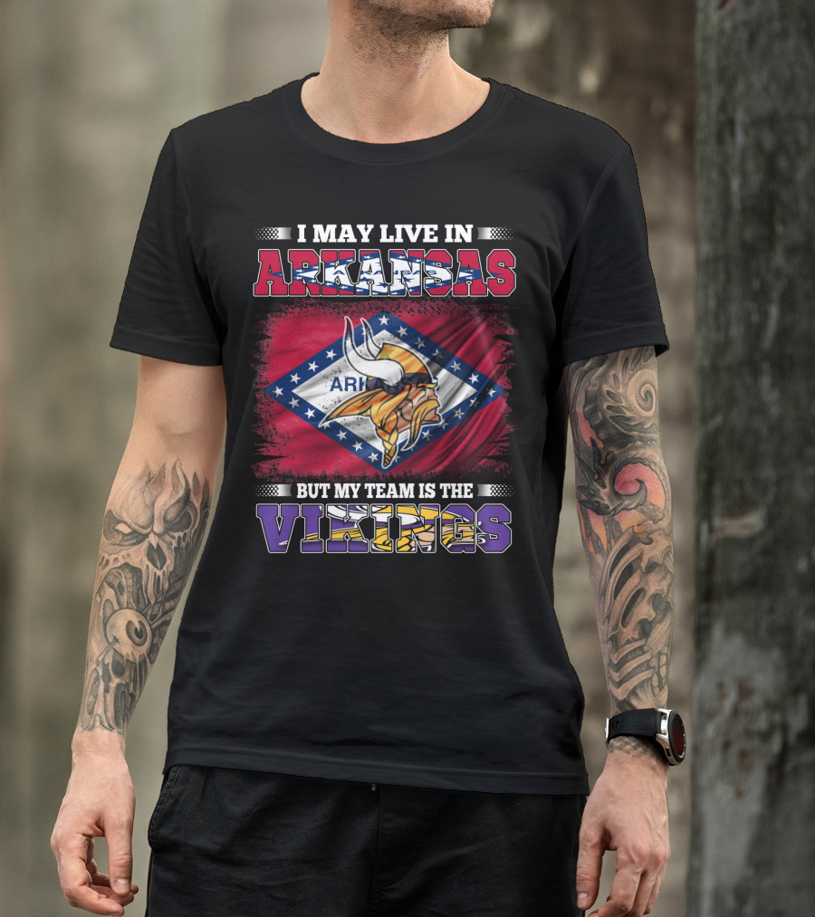 Arkansas Loyalty With Viking Pride Football Fan T-Shirt