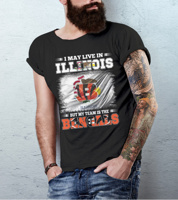 Illinois Pride And Loyalty To The Bengals Team T-Shirt