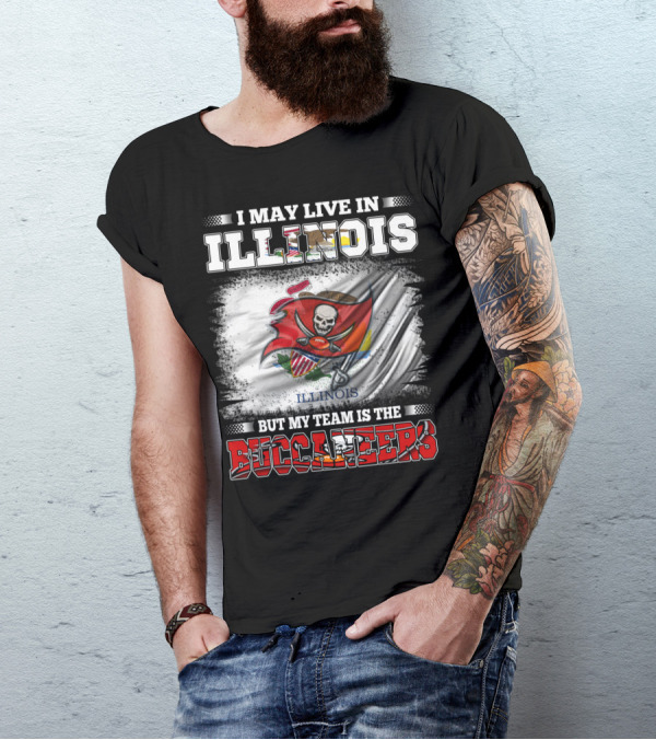 Illinois-Based Fan Connection To Buccaneers Team Pride T-Shirt