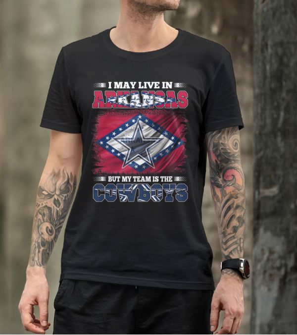 Arkansas Resident Proudly Supports The Cowboys Team T-Shirt