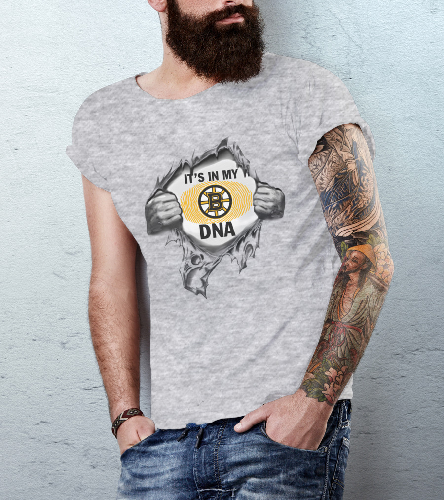 It's In My Dna Boston Bruins T-Shirt