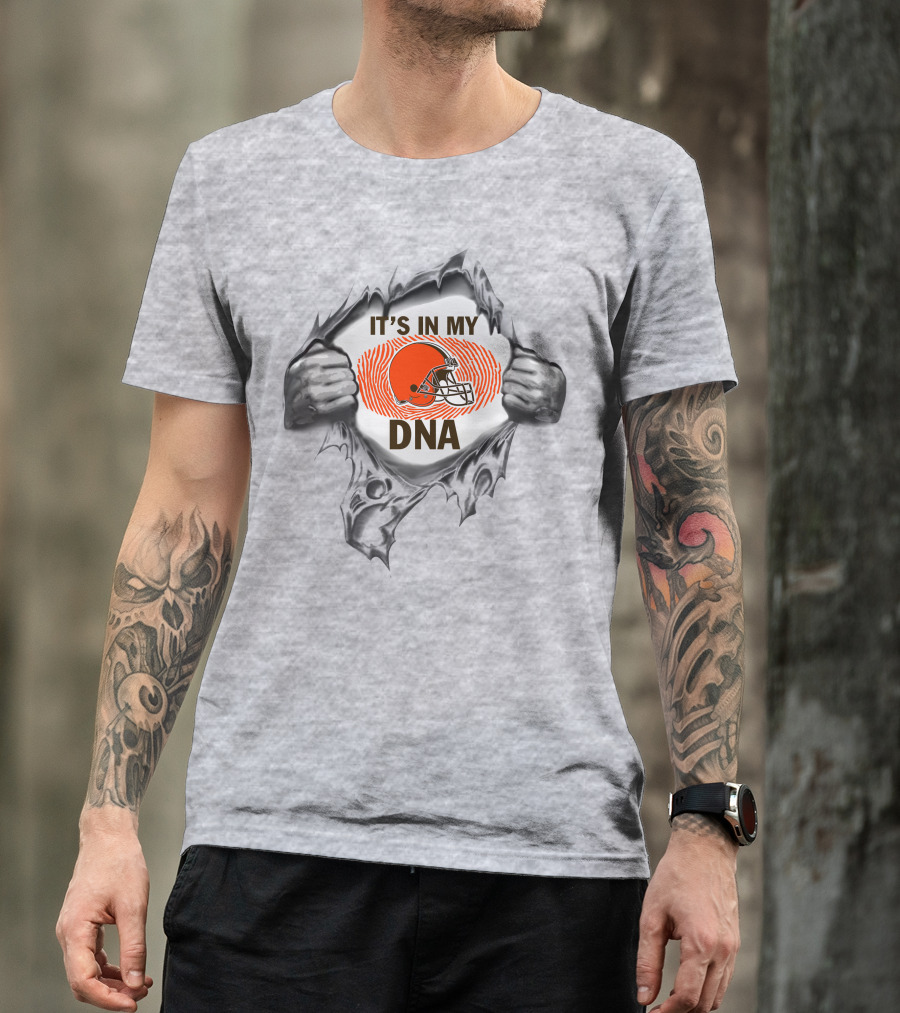 It's In My Cleveland Browns Dna T-Shirt
