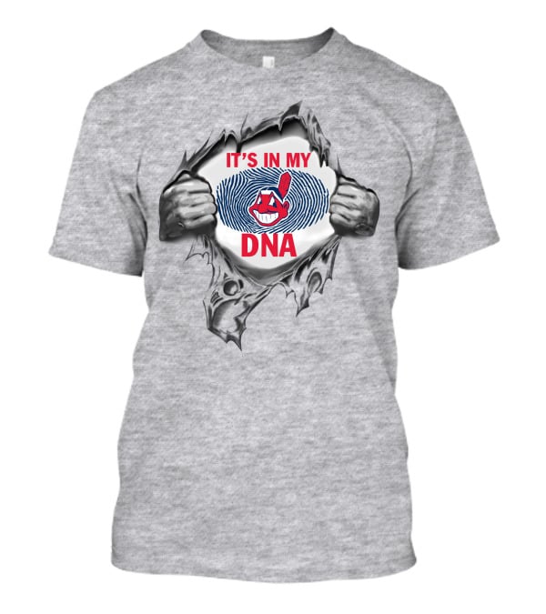 It's In My Dna Cleveland Indians T-Shirt