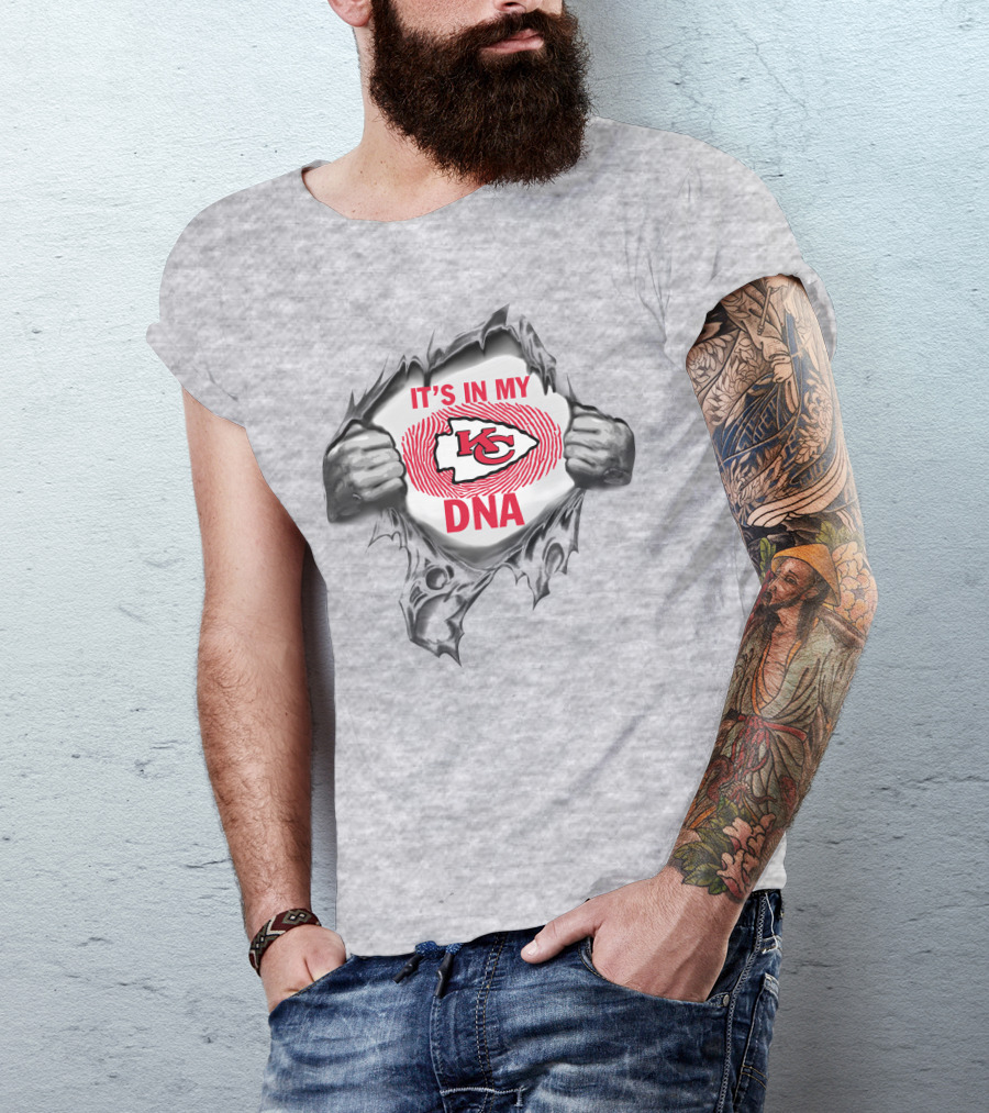 It's In My Kansas City Chiefs Dna T-Shirt