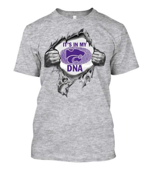 It's In My Dna Kansas State Wildcats T-Shirt