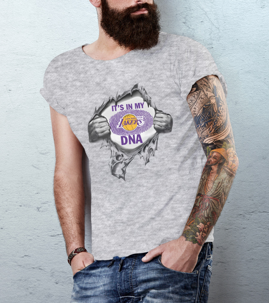 It's In My Los Angeles Lakers Dna T-Shirt