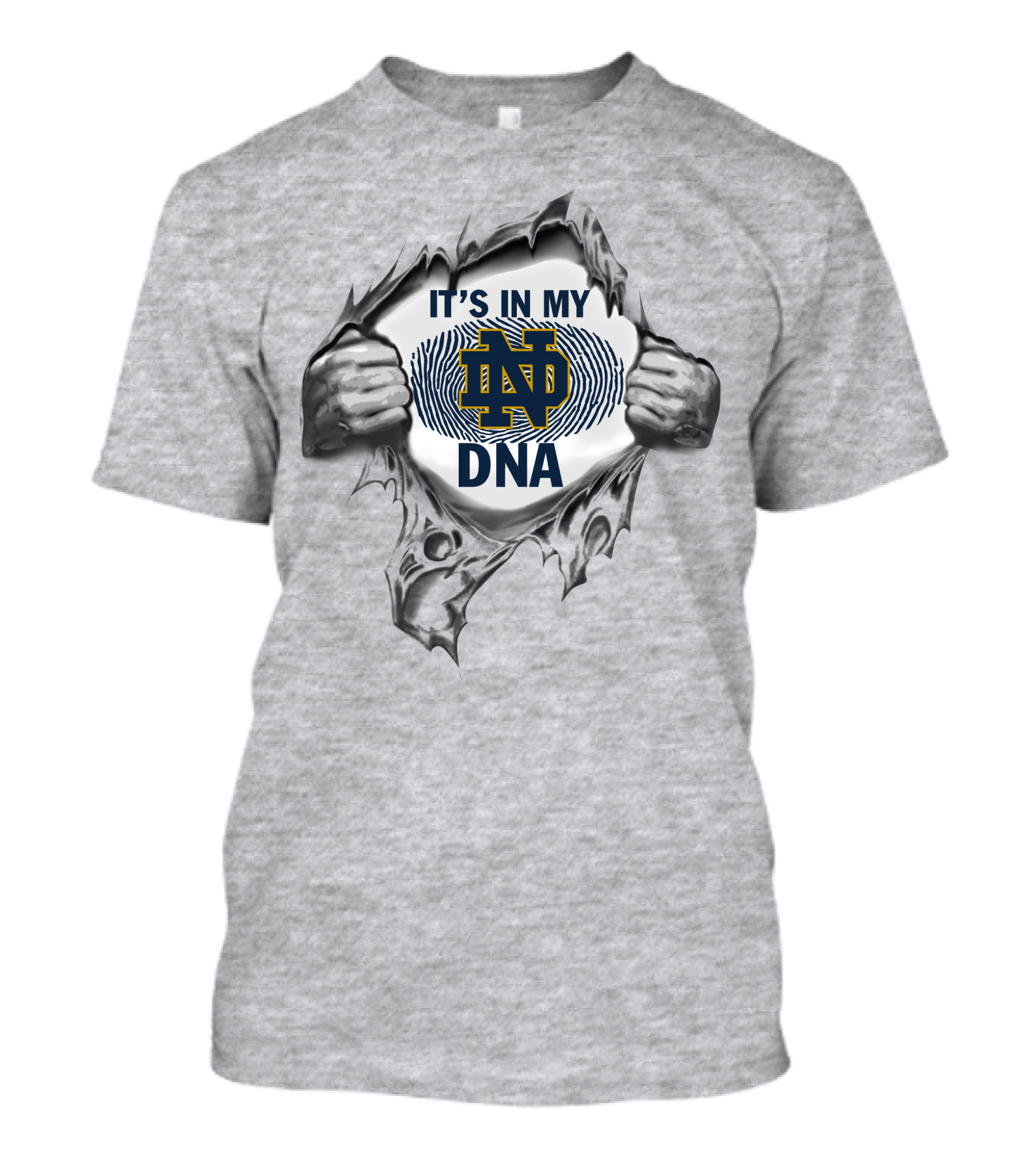 It's In My Dna Notre Dame Fighting Irish Nd T-Shirt