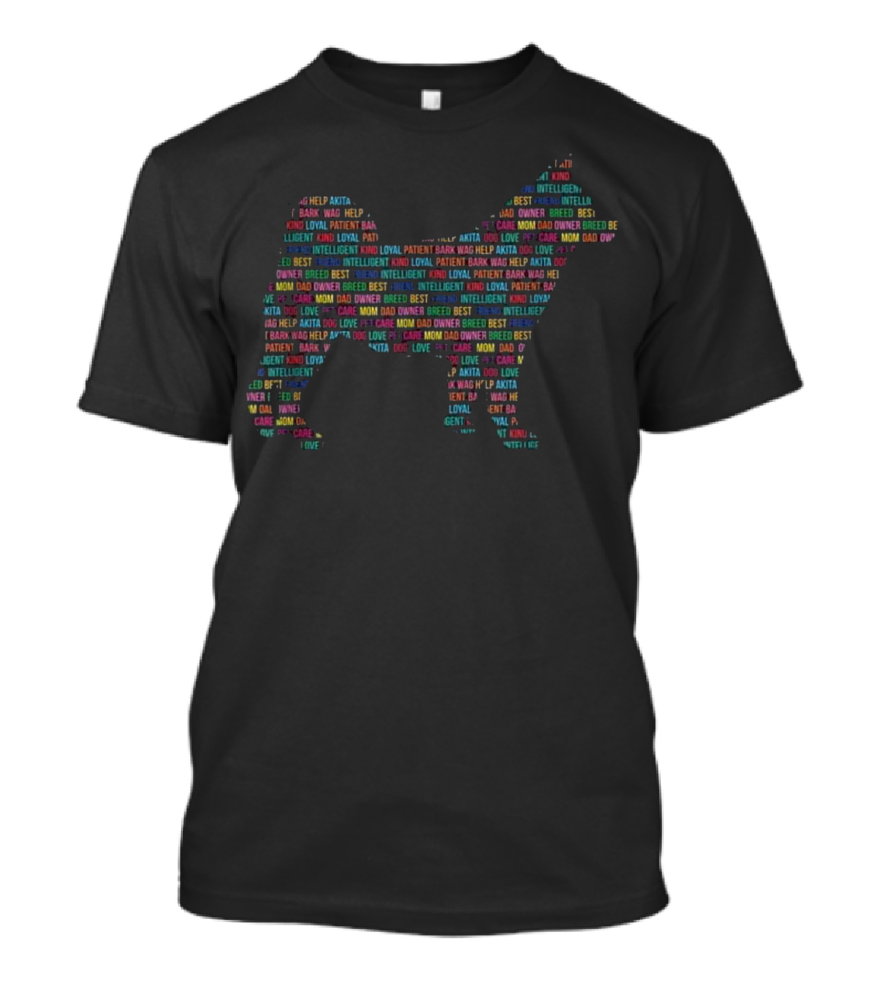 Akita Dog Kind Loyal Intelligent Love Help Breed Care Mom Dad Owner Best T-Shirt