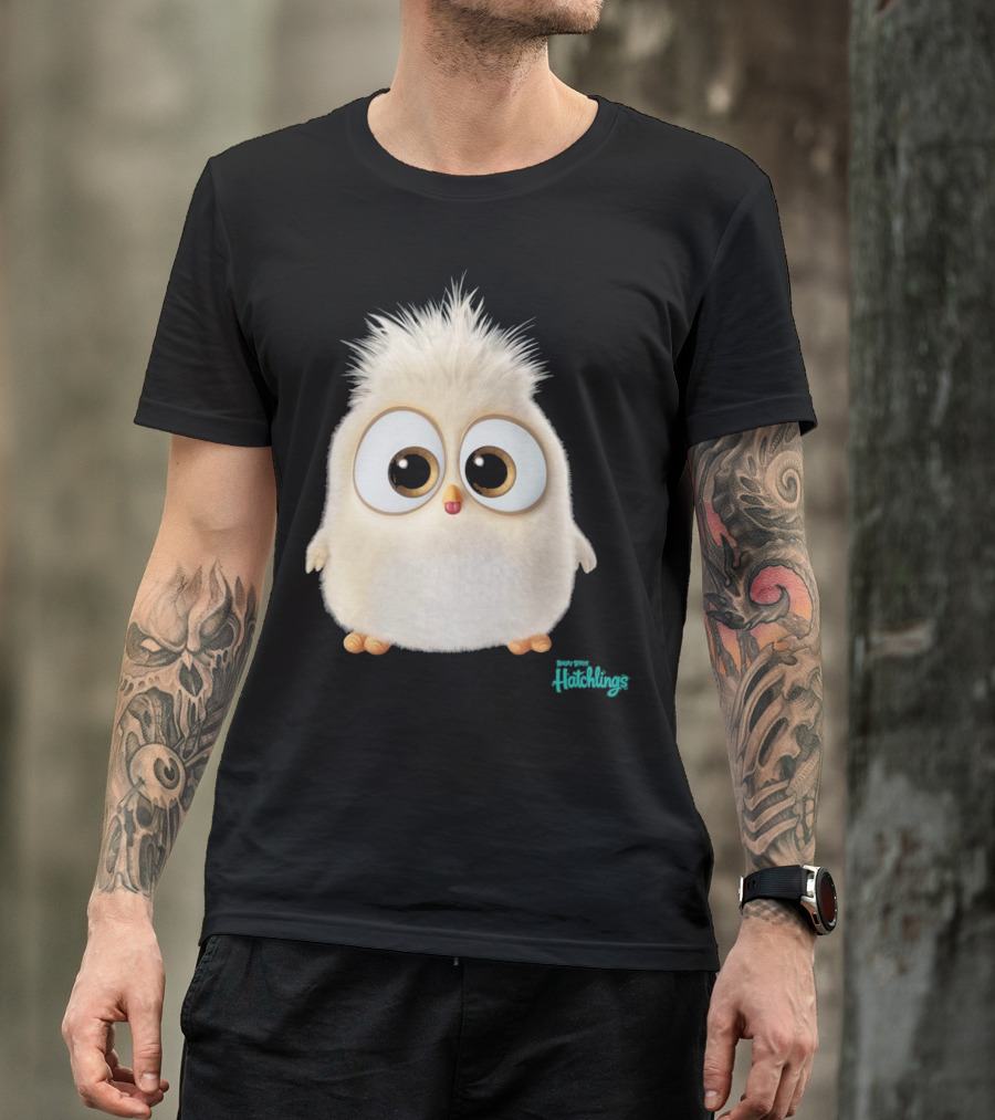 Angry Birds Hatchlings Cute Fuzzy Character T-Shirt