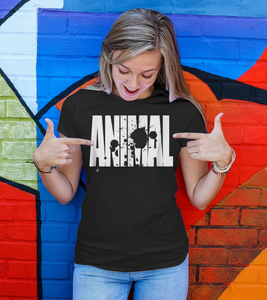 ANIMAL C965 Gym Rabbit Workout Bodyb T-Shirt