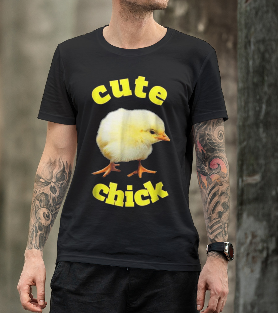 Cute Chick Fluffy Baby Chicken T-Shirt