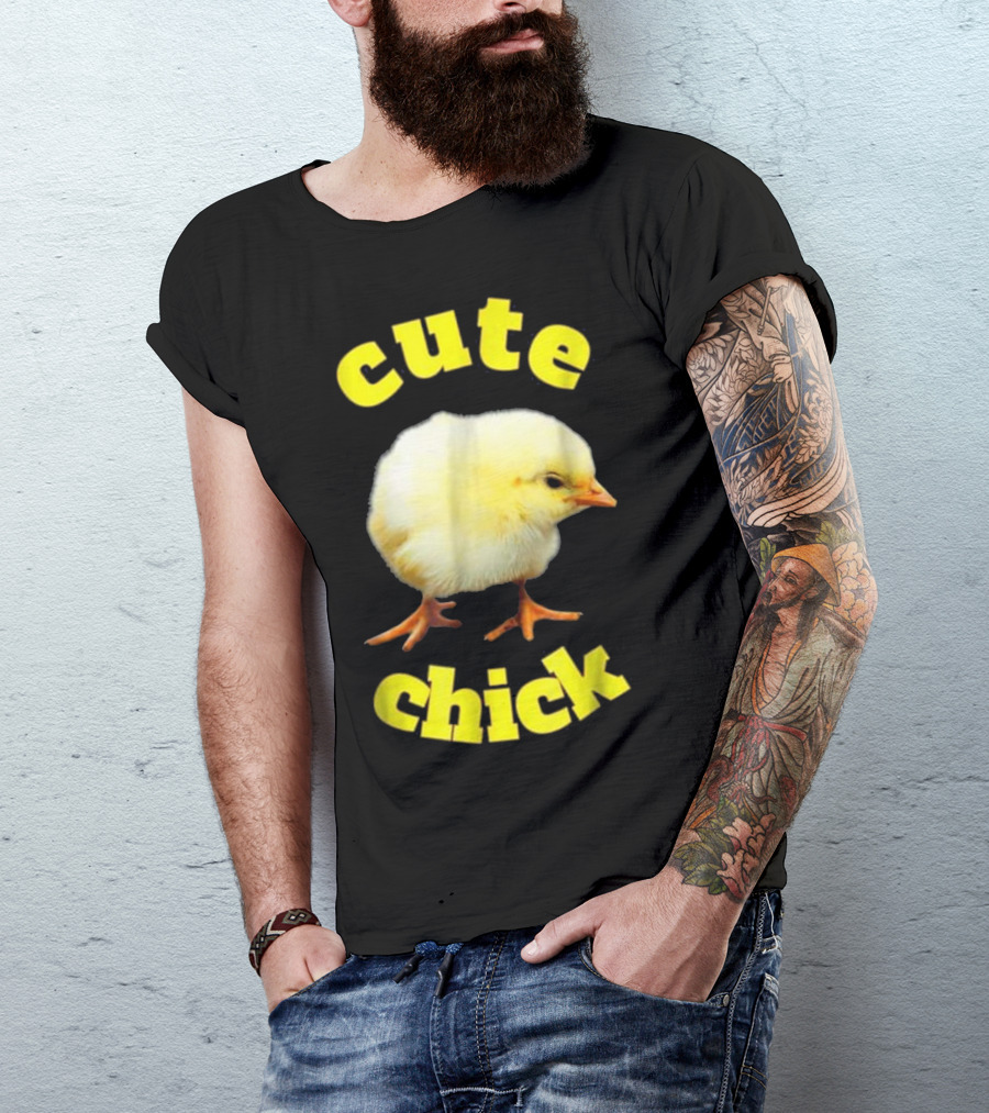 Cute Chick Fluffy Baby Chicken T-Shirt