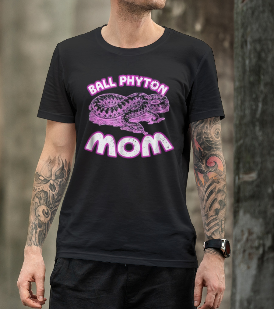 Ball Phyton Mom Snake T-Shirt